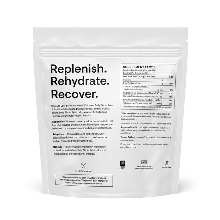 Daily Electrolytes by Thorne Research