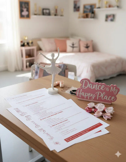 Dance Bag Schedule Bundle (Printable)