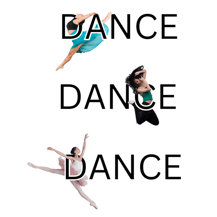 DANCE, DANCE, DANCE - Women's Tee - Triple the Dance, Triple the Fun! - Whippie's