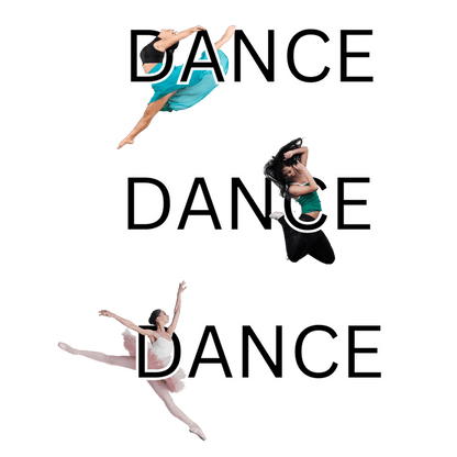 DANCE, DANCE, DANCE - Women's Tee - Triple the Dance, Triple the Fun! - Whippie's