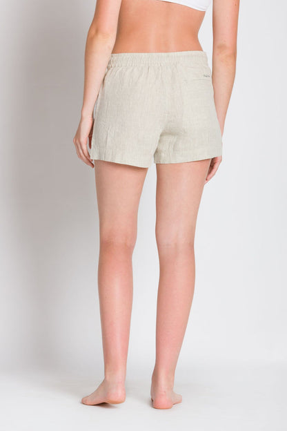 Daniela | Women's Linen Woven Shorts