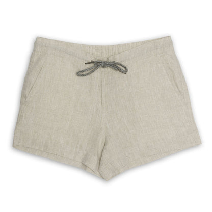 Daniela | Women's Linen Woven Shorts