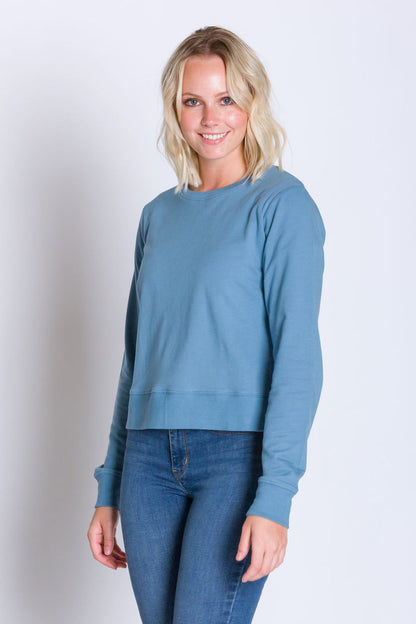 Daphne | Women's Long Sleeve Lightweight French Terry Sweatshirt