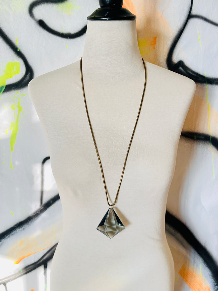Dark Crystal Necklace by Rénover