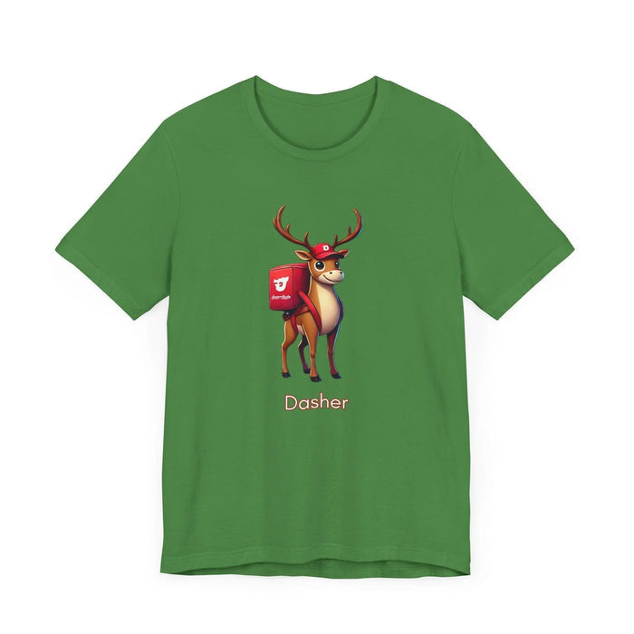 🎅 Dasher's Side Hustle 🍕 Unisex Tee ✨ Dasher's delivering more than holiday cheer! - Whippie's
