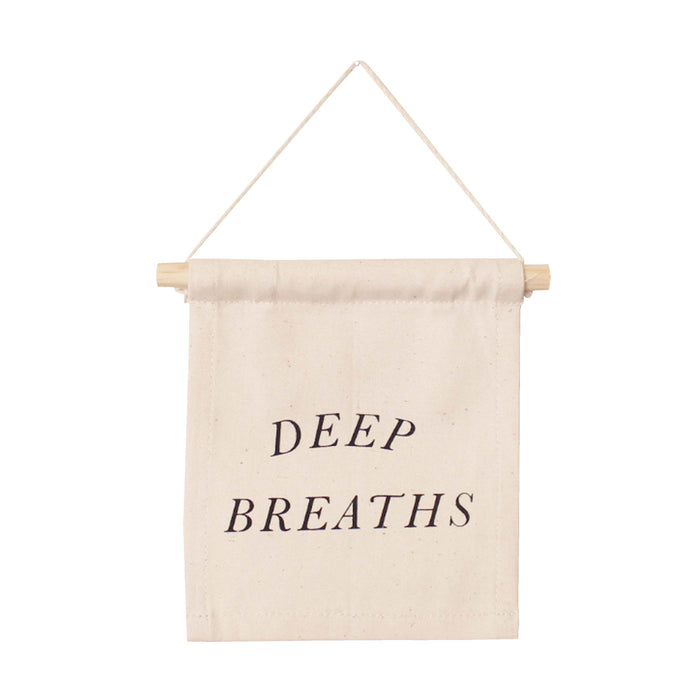 “Deep Breaths” Hang Sign