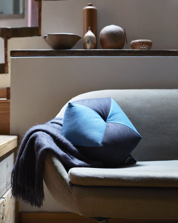 Denim Pillow - "Julianne" (OUT OF STOCK)