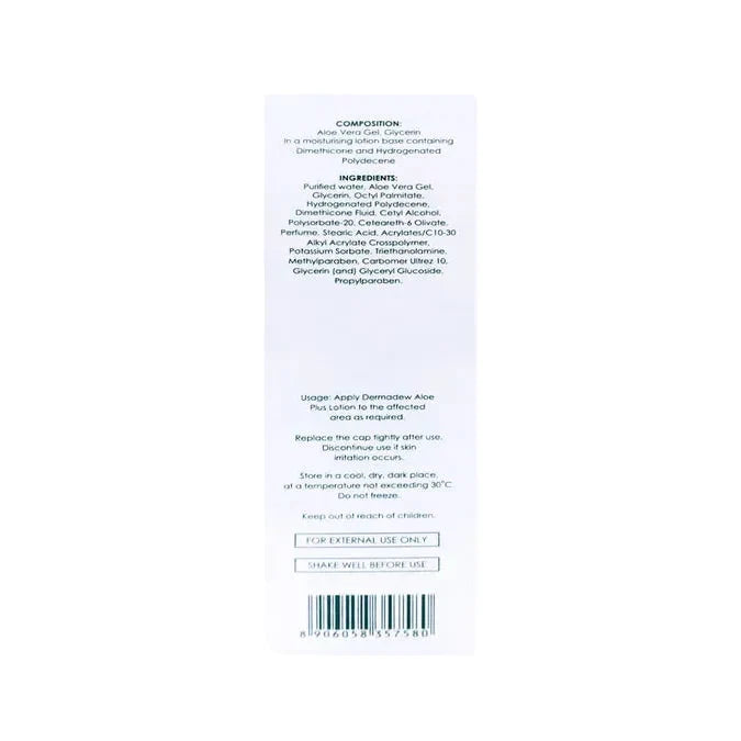 Dermadew Aloe Plus Moisturiser Lotion