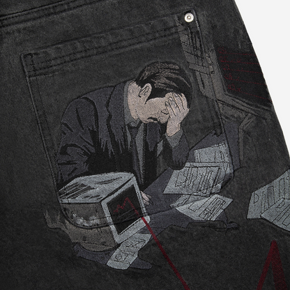 DERSCHUTZE "wall street" Denim waxed