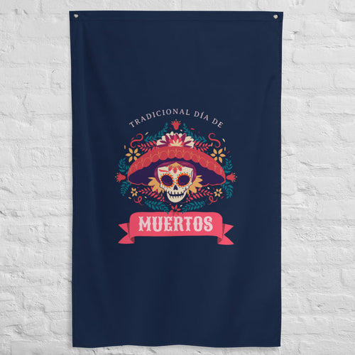 Dia De Muertos / Halloween Wall Flag