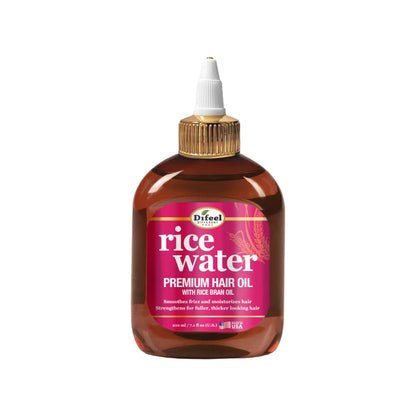DIFEEL rice water hair oil premium bottle with pointed applicator for moisturizing and strengthening hair