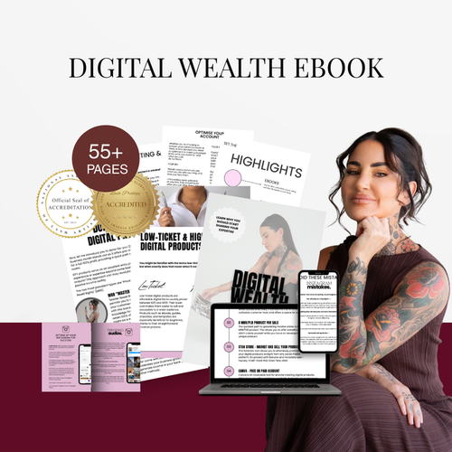 Digital Wealth Blueprint: Create & Sell Digital Products Ebook
