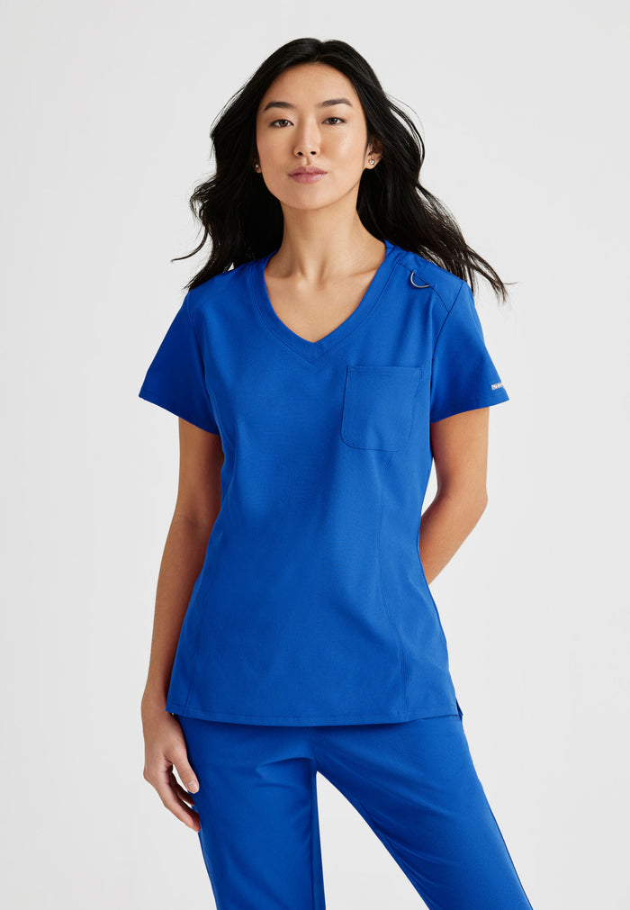 Dignity Top - New Royal - Grey's Anatomy Scrubs