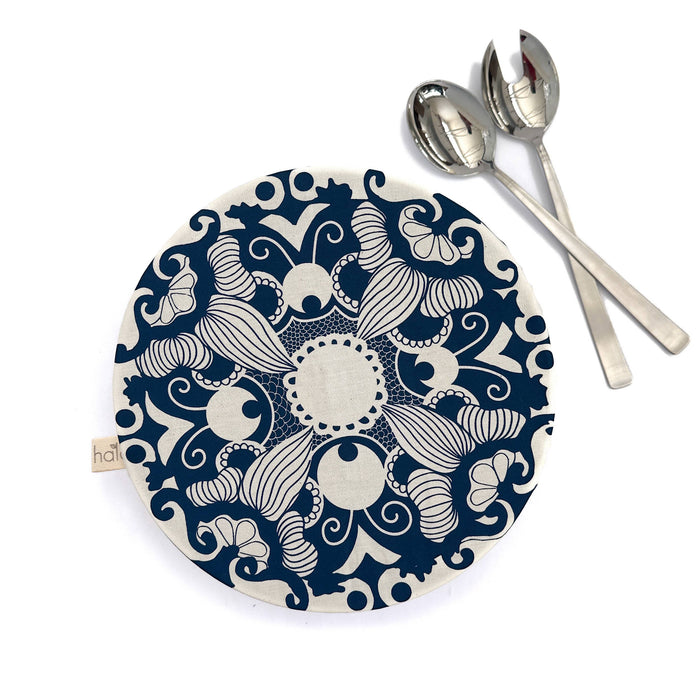 Dish Cover- Large- Paradise Print