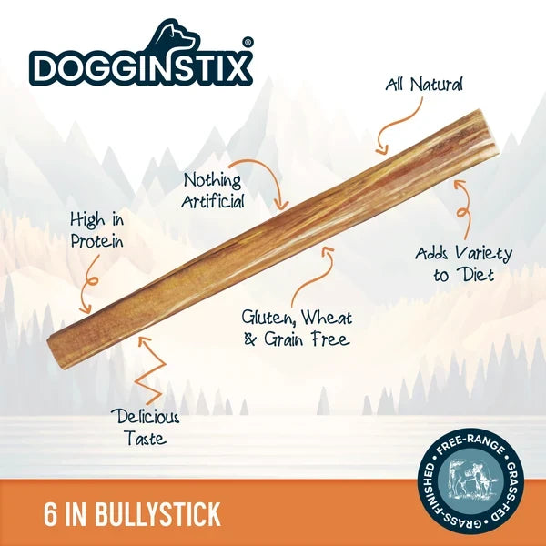 Dogginstix 6” Bully Stick