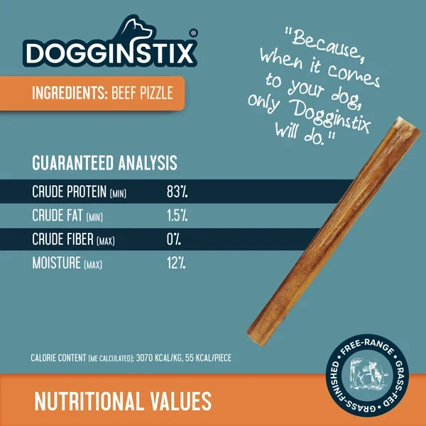 Dogginstix 6” Bully Stick