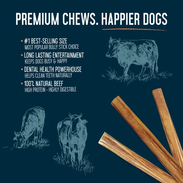 Dogginstix 6” Bully Stick