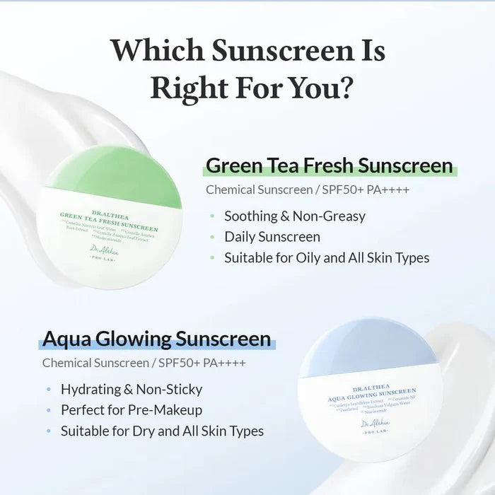 Dr. Althea Aqua Glowing Sunscreen 45ml واقي الشمس المتوهج من دكتور ألثيا أكوا - Princess Cosmetics Qatar