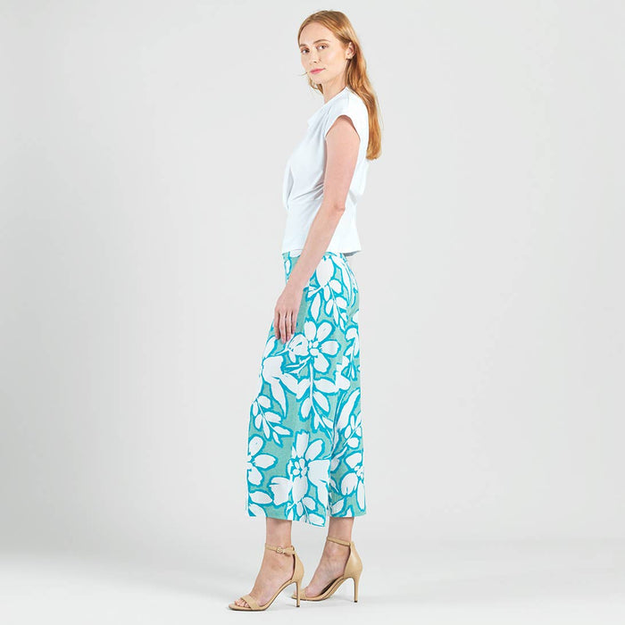 Drape Neck Top | White