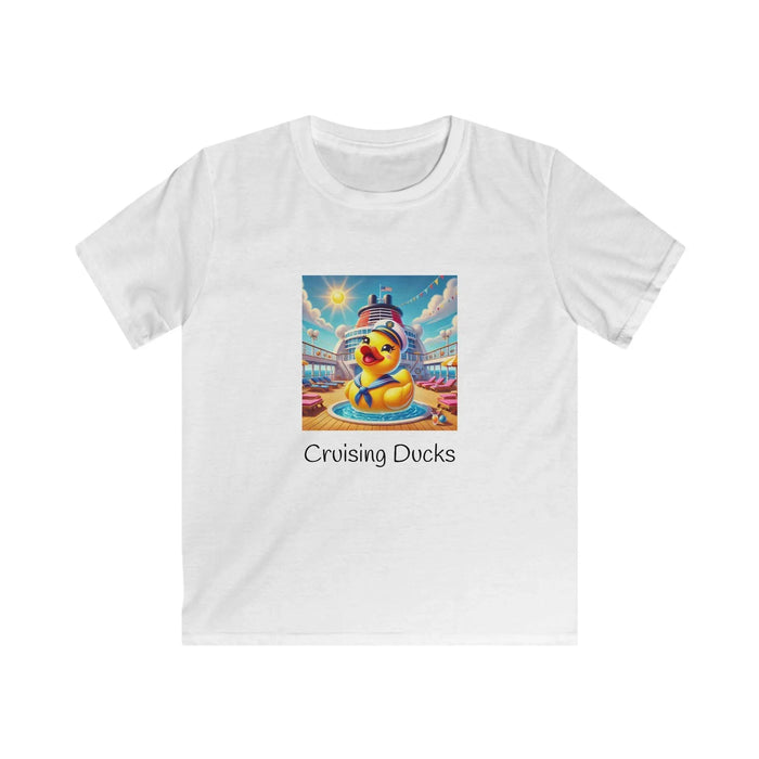 Duck on the Loose! Hilarious Cruise Ship Hide-and-Seek 🛳️ Kid's Tee 🐤 - Whippie's