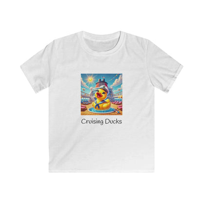Duck on the Loose! Hilarious Cruise Ship Hide-and-Seek 🛳️ Kid's Tee 🐤 - Whippie's
