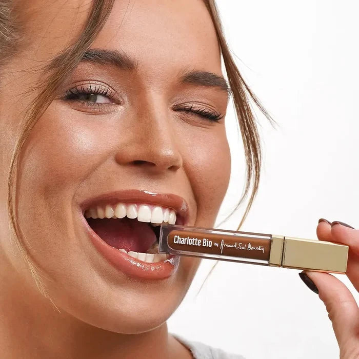 Lip glow bio Charlotte Bio, fini glossy naturel