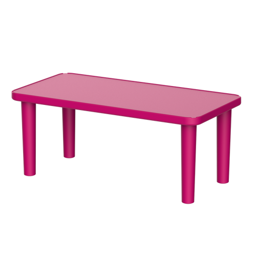 Duramax Kindergarten Table Pink Duramax Kindergarten Table - Rectangle