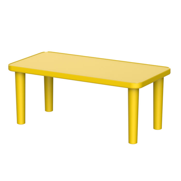 Duramax Kindergarten Table Yellow Duramax Kindergarten Table - Rectangle