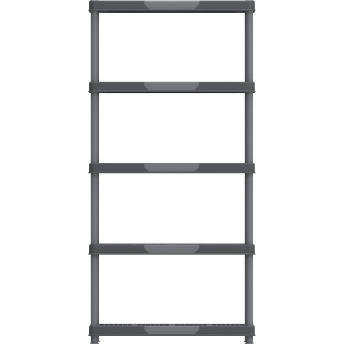 Duramax Shelving Racks Duramax Plastic Heavy Duty Multipurpose Freestanding Duramax 5 Tier Shelving Rack