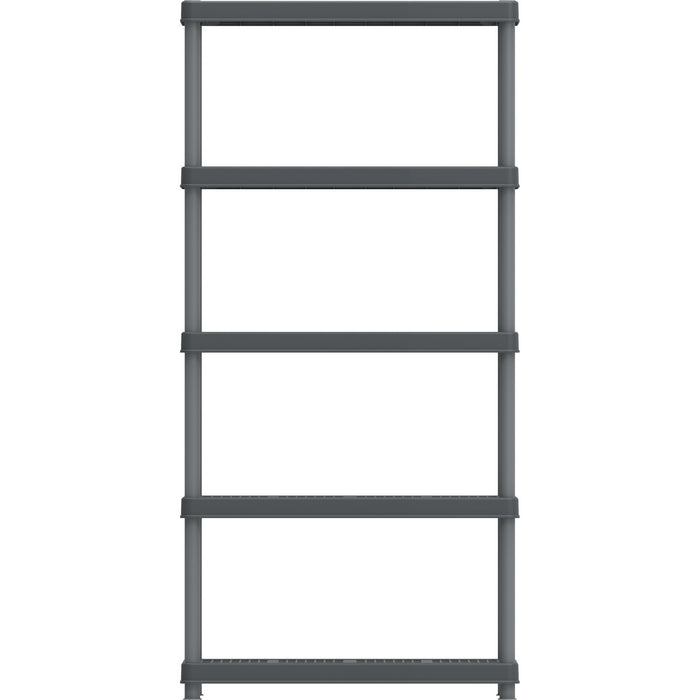 Duramax Shelving Racks Duramax Plastic Heavy Duty Multipurpose Freestanding Duramax 5 Tier Shelving Rack