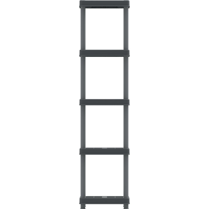 Duramax Shelving Racks Duramax Plastic Heavy Duty Multipurpose Freestanding Duramax 5 Tier Shelving Rack