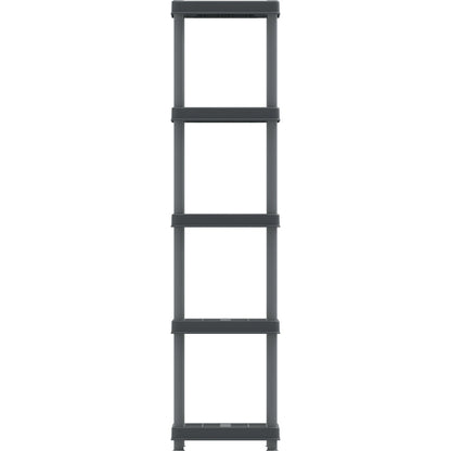 Duramax Shelving Racks Duramax Plastic Heavy Duty Multipurpose Freestanding Duramax 5 Tier Shelving Rack