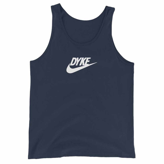 Navy Dyke Sport graphic tank