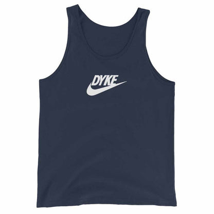 Navy Dyke Sport graphic tank