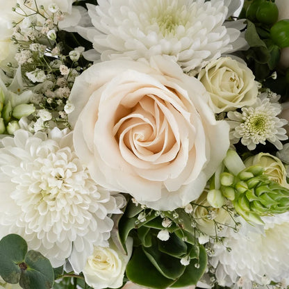 White Wedding Table Centerpieces Stem - Image