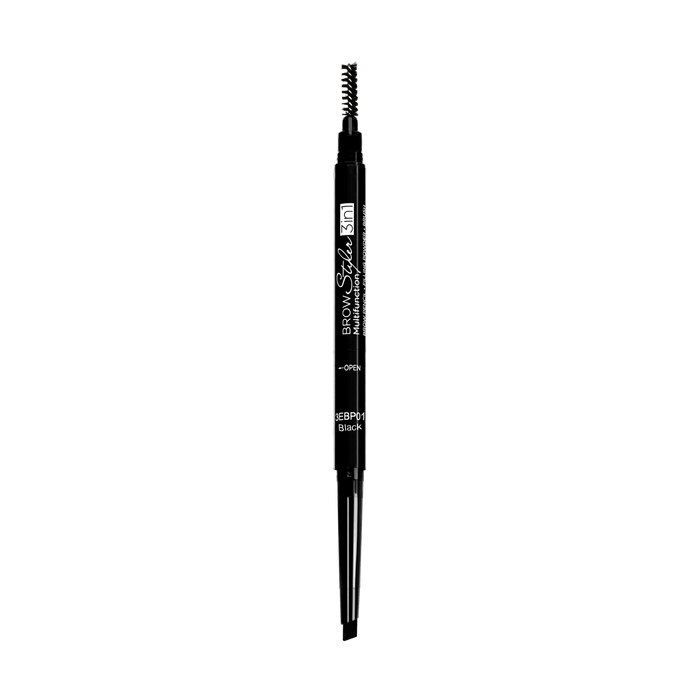 EBM01(3EBP01) -3 in 1 Brow Styler -  Black