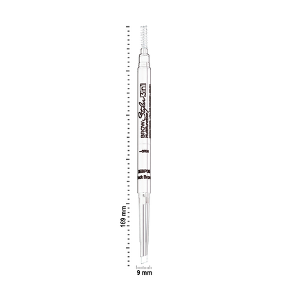 EBM04(3EBP04) -3 in 1 Brow Styler - Dark Brown