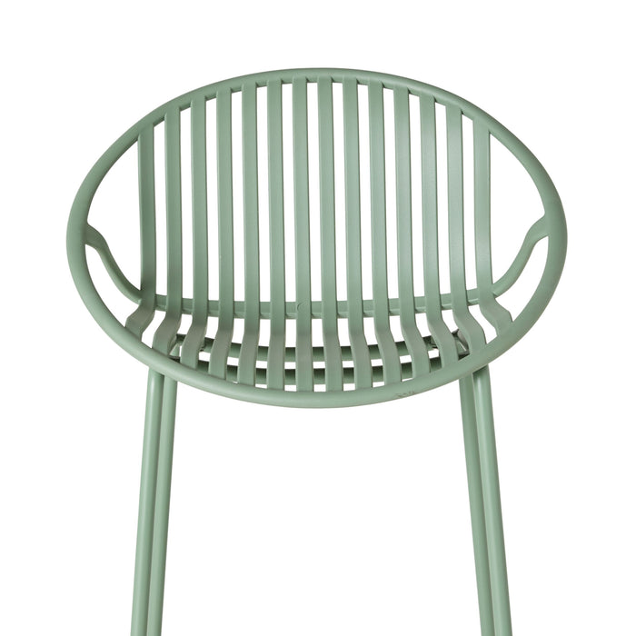 Ebony Bar Stool Green