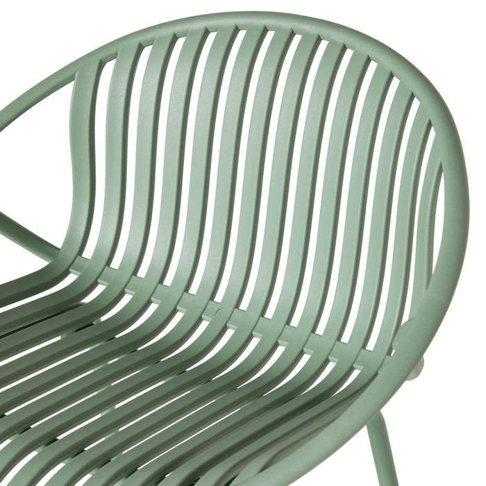 Ebony Bar Stool Green