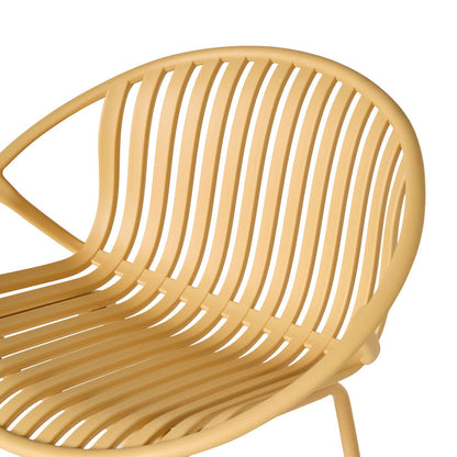 Ebony Bar Stool Light Turmeric