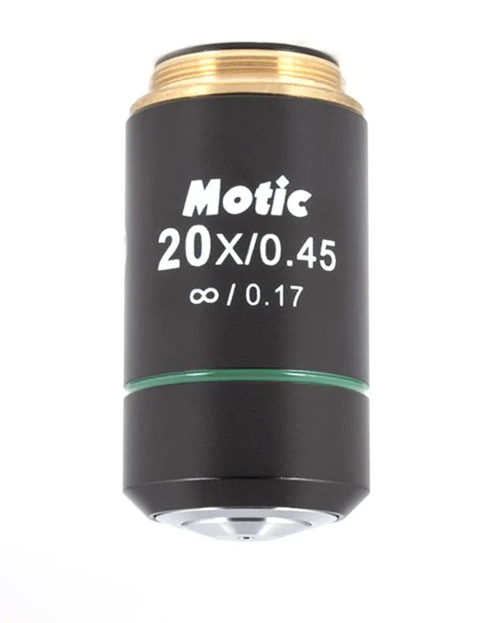 EC Plan Achromat Objectives for Motic BA210 & BA310 Microscope Series