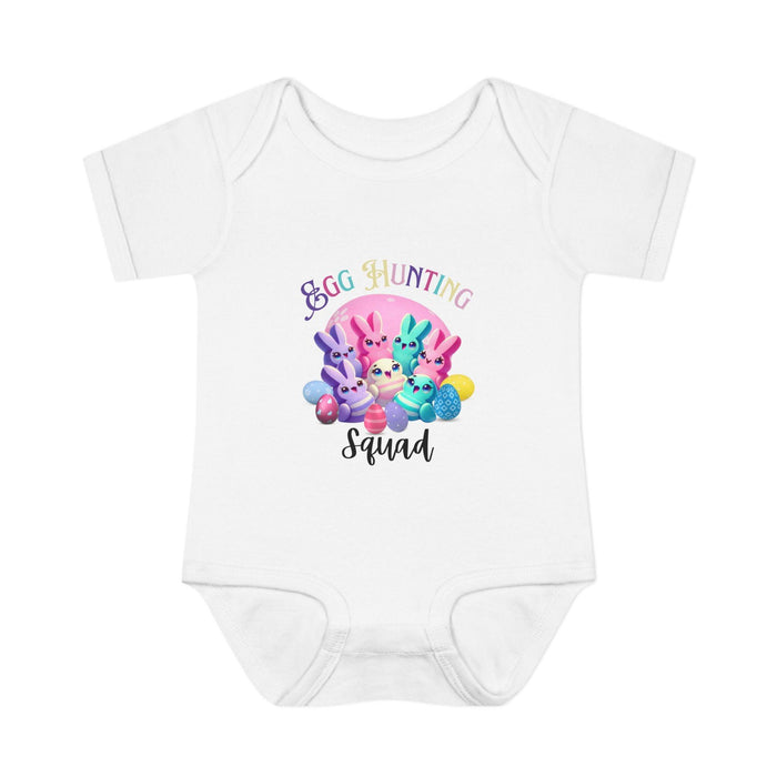 Egg Hunting Squad Baby Onesie - 🐣🐰 Hop into Easter Fun! 🐰🐣 - Whippie's