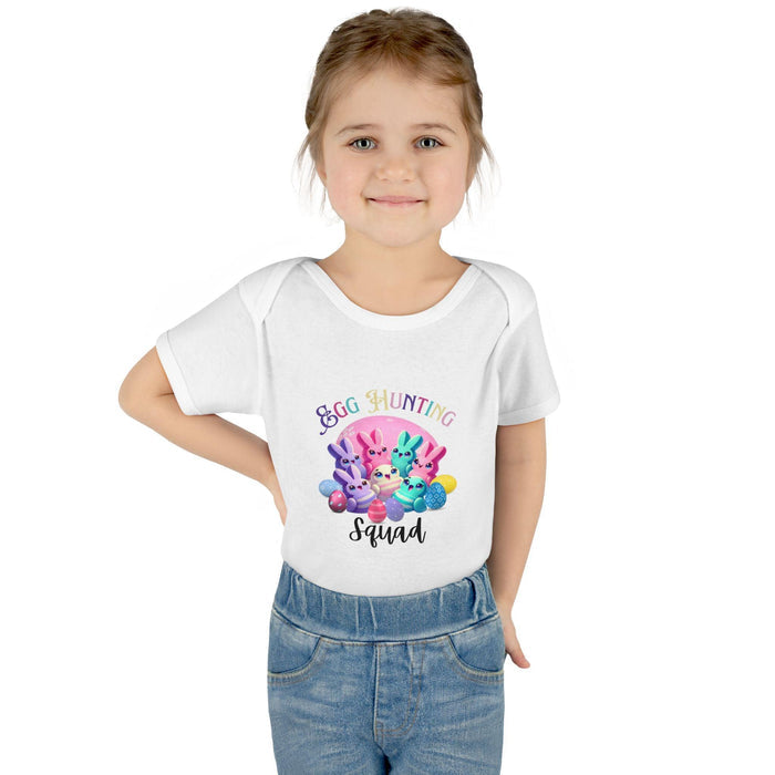 Egg Hunting Squad Baby Onesie - 🐣🐰 Hop into Easter Fun! 🐰🐣 - Whippie's