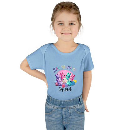 Egg Hunting Squad Baby Onesie - 🐣🐰 Hop into Easter Fun! 🐰🐣 - Whippie's