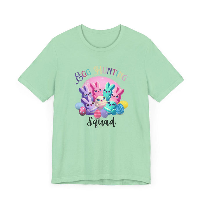 Egg Hunting Squad Unisex Jersey Tee - 🐣🐰 Hop into Easter Fun! 🐰🐣 - Whippie's