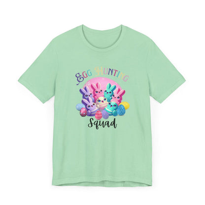 Egg Hunting Squad Unisex Jersey Tee - 🐣🐰 Hop into Easter Fun! 🐰🐣 - Whippie's