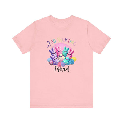 Egg Hunting Squad Unisex Jersey Tee - 🐣🐰 Hop into Easter Fun! 🐰🐣 - Whippie's
