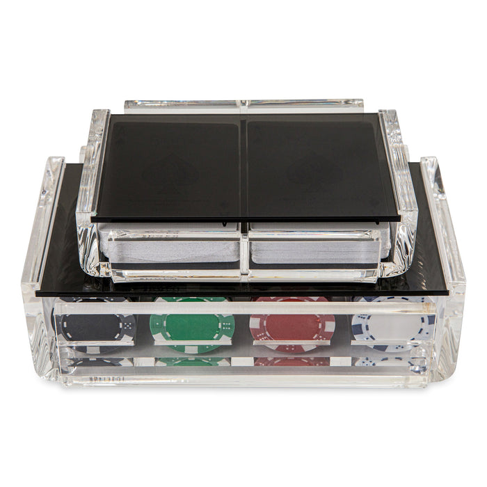 "El Poker" Luxe Poker Chip and Card Set