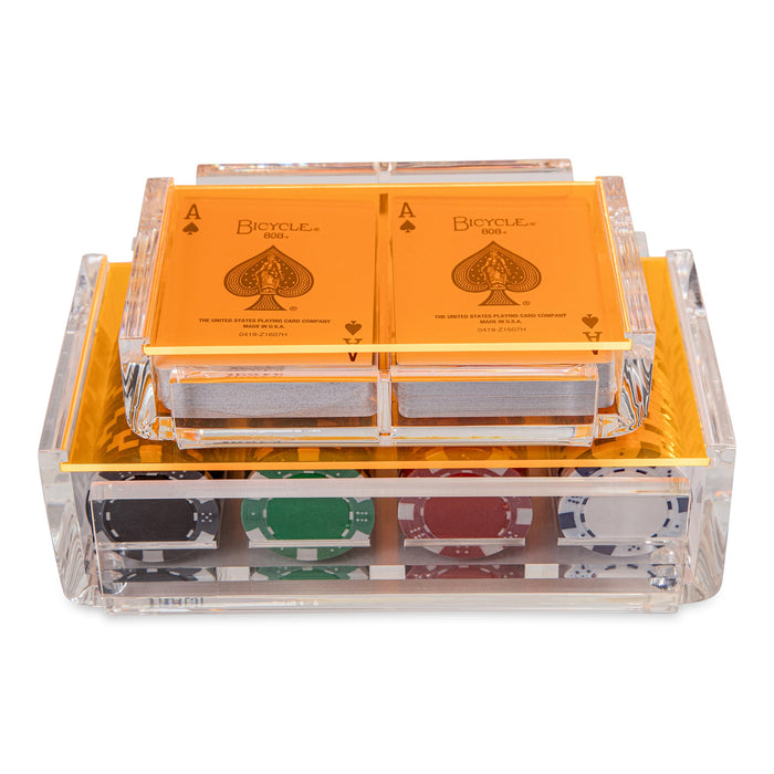 "El Poker" Luxe Poker Chip and Card Set