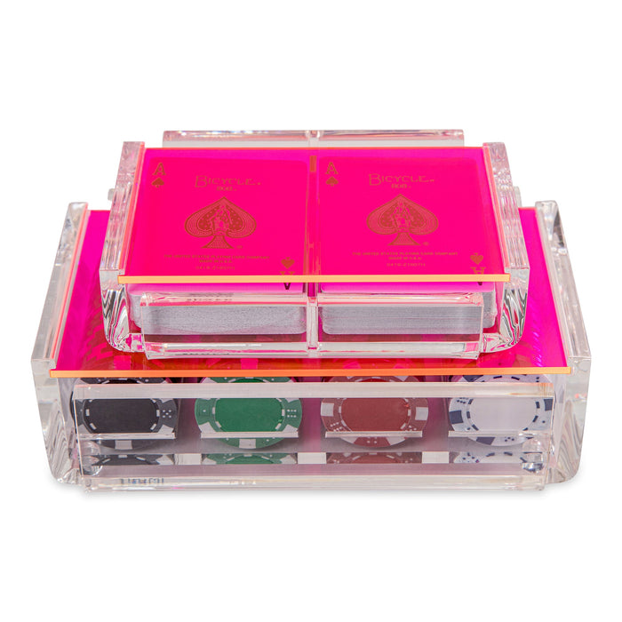 "El Poker" Luxe Poker Chip and Card Set